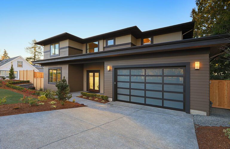 Low Slope Roofing in Utah on Modern Style Home - Elite Services and Roofing in Ogden, UT