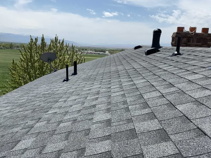 Dark Asphalt Roofing 1