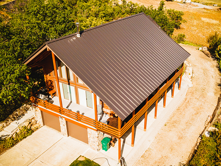 Metal Roofing Eden House 1