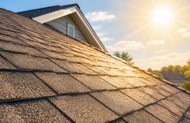 Is sun bad for shingles during long-term roof sunlight exposure on asphalt roofing materials