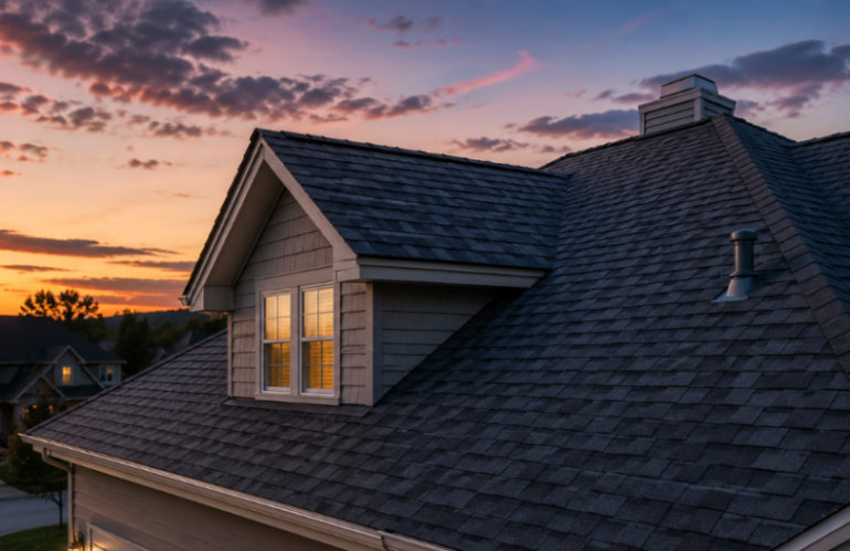 Noise from roof caused by temperature changes during evening cooling conditions